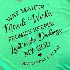CUSTOM WAYMAKER T-SHIRT